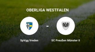 Knappes Scheitern für SC Preußen Münster II gegen SpVgg Vreden