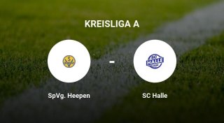 SpVg. Heepen gegen SC Halle trennen sich unentschieden