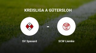Remis im Duell zwischen dem SV Spexard und dem SCW Liemke