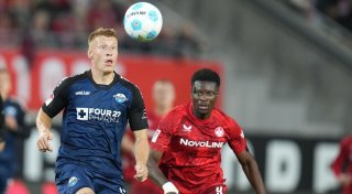 Paderborns Laurin Curda darf gegen Lautern auf ein Startelf-Ticket hoffen
