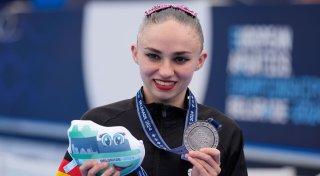 Bleyer erste deutsche Europameisterin im Synchronschwimmen