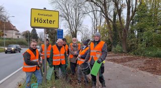 Höxter blüht auf: Heimatverein pflanzt blühendes Band durch Höxter