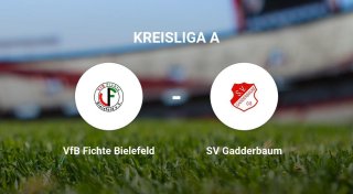 VfB Fichte Bielefeld bietet SV Gadderbaum Paroli