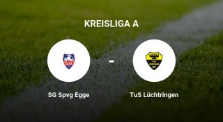 SG Spvg Egge erringt knappen Sieg gegen TuS Lüchtringen