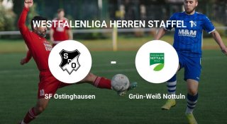 Knappes Unterliegen für Grün-Weiß Nottuln gegen SF Ostinghausen