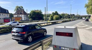 Bielefelds mobile Blitzer stehen Anfang September an sechs Hauptverkehrsstraßen