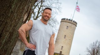 Bodybuilder aus Bielefeld auf Mr. Olympia-Kurs: Luc Steinker will an die Weltspitze