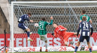 Heimtor und Sieg: Hertha-Premieren beim 2:1 gegen Münster