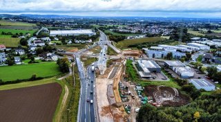 Großbaustelle zwischen Bielefeld und Lippe: Auf der B66n geht es endlich voran