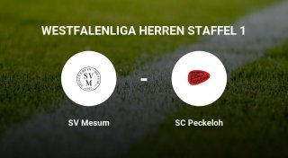 SV Mesum erringt knappen Sieg gegen SC Peckeloh