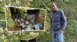 „Zeigt die Verblödung unserer Gesellschaft“: Ärger um Müllsünder in Bünde