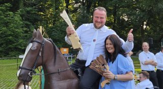 Schützenfest Marienloh: Christian Hafer holt sich die Königswürde