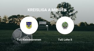 TuS Kleinenbremen erzielt knappen Sieg gegen TuS Lohe II