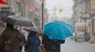 Schnee und Regen bei Temperaturen bis 14 Grad