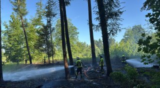 „Nicht von selbst angefangen zu brennen“: Feuer an Friedhof in Enger
