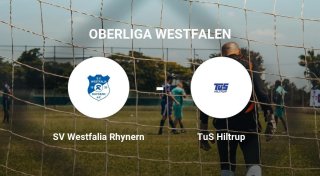 Spannender Kampf zwischen dem SV Westfalia Rhynern und dem TuS Hiltrup