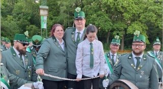 Ehepaar duelliert sich um die Königswürde in Paderborn-Sennelager