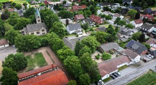 Abriss von Kita und Gemeindehaus in Bünde - dort sollen Wohnhäuser entstehen