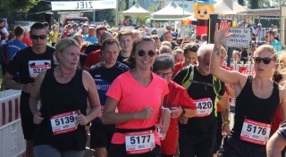 Hunderte gehen beim Volkslauf im Kreis Herford an den Start