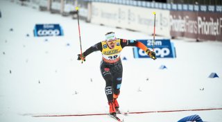 Langläuferinnen in WM-Form: Carl Dritte, Hennig Sechste
