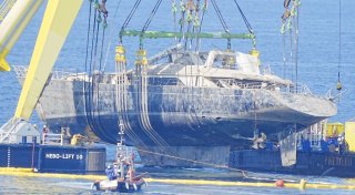 Luxusjacht «Bayesian» aus dem Meer geborgen