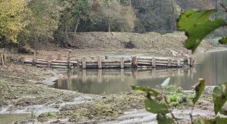 Vandalismus erschwert Sanierungsprojekt: Zerstörtes Rohr am Moorsee in Bünde