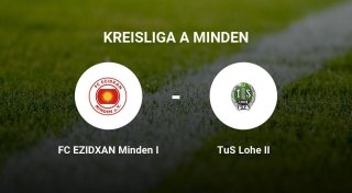 Das Spiel zwischen dem FC Ezidxan Minden und dem TuS Lohe II endet unentschieden