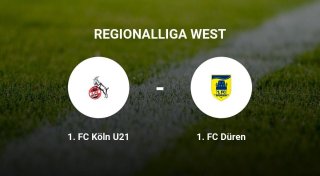 Enger Ausgang für 1. FC Köln U21 gegen 1. FC Düren