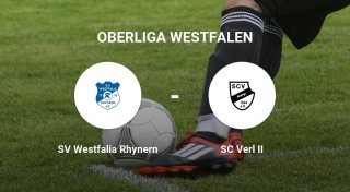 Das Team des SV Westfalia Rhynern gegen den SC Verl II trennen sich unentschieden