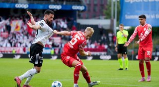 Mainzer Rückspiel: Feuerwerk vor Rosenborg-Hotel gezündet