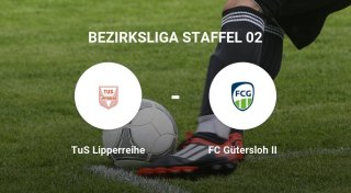 Spannender Kampf zwischen dem TuS Lipperreihe und dem FC Gütersloh II