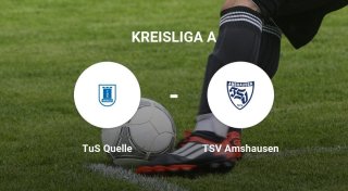 Knappe Niederlage für TSV Amshausen gegen TuS Quelle