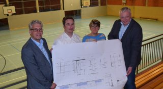 Große Sporthalle einer Schule in Höxter wird saniert