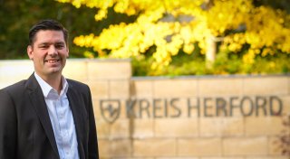 Der neue Landrat des Kreises Herford im Interview: Das will er als erstes anpacken