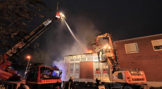 Brand in der Sparkasse in Nieheim sorgt für einen Großeinsatz