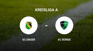 SC Bünde gewinnt gegen SC Enger