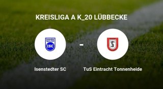 Der Isenstedter SC gegen das Team des TuS Eintracht Tonnenheide