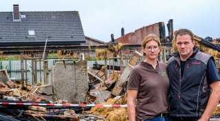 Emotionale Details zum Großbrand in Herford: Familie Wetehof überwältigt von Hilfsbereitschaft