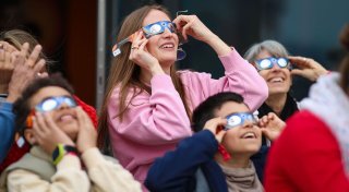 Partielle Sonnenfinsternis nur teilweise sichtbar
