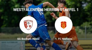 1. FC Nieheim ergibt sich der SG Bockum-Hövel