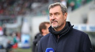 Fußball-Fan Söder: Lob für Kompany, Kritik an Sané