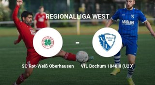 SC Rot-Weiß Oberhausen setzt sich knapp durch gegen VfL Bochum 1848 II (U23)