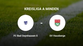 SV Hausberge setzt sich durch gegen FC Bad Oeynhausen II
