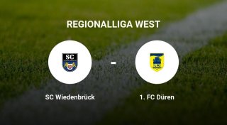 SC Wiedenbrück setzt sich knapp durch gegen den 1. FC Düren