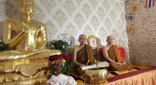 Das etwas andere Silvester - im buddhistischen Tempel in Bünde