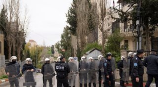 Deutsche Polizisten unbewaffnet in Nahost im Einsatz