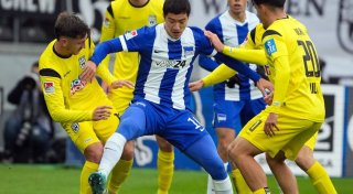 Nur 2:2 gegen Ulm: Mazas Distanzhammer reicht Hertha nicht