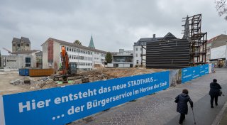 Archäologen begutachten nun die Paderborner Stadthaus-Baustelle