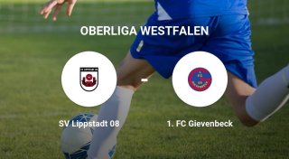 1. FC Gievenbeck zieht den Kürzeren gegen SV Lippstadt 08