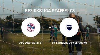 USC Altenautal 21 im Spiel gegen SV Eintracht Jerxen-Orbke drückend überlegen